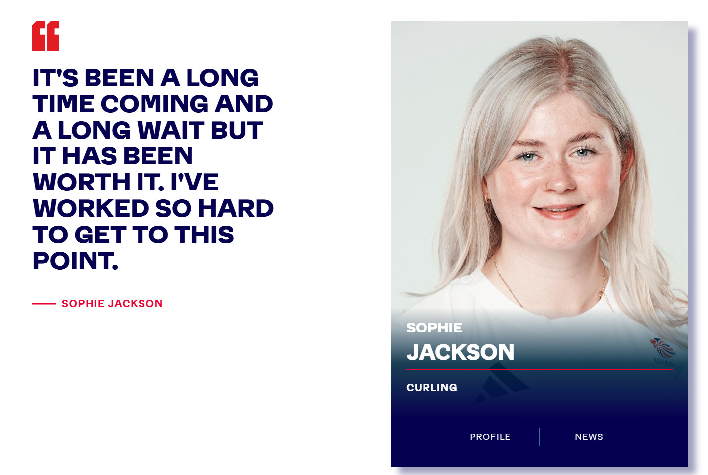 【奥运冰壶】北京时间13日凌晨两点，中国女队出场，首战对手英国队。英国队是奥运会