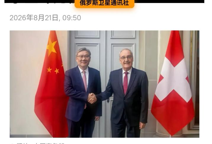一出手就是王炸！中国与瑞士签订自贸协定，双方商品对对方基本免税。瑞士那边
