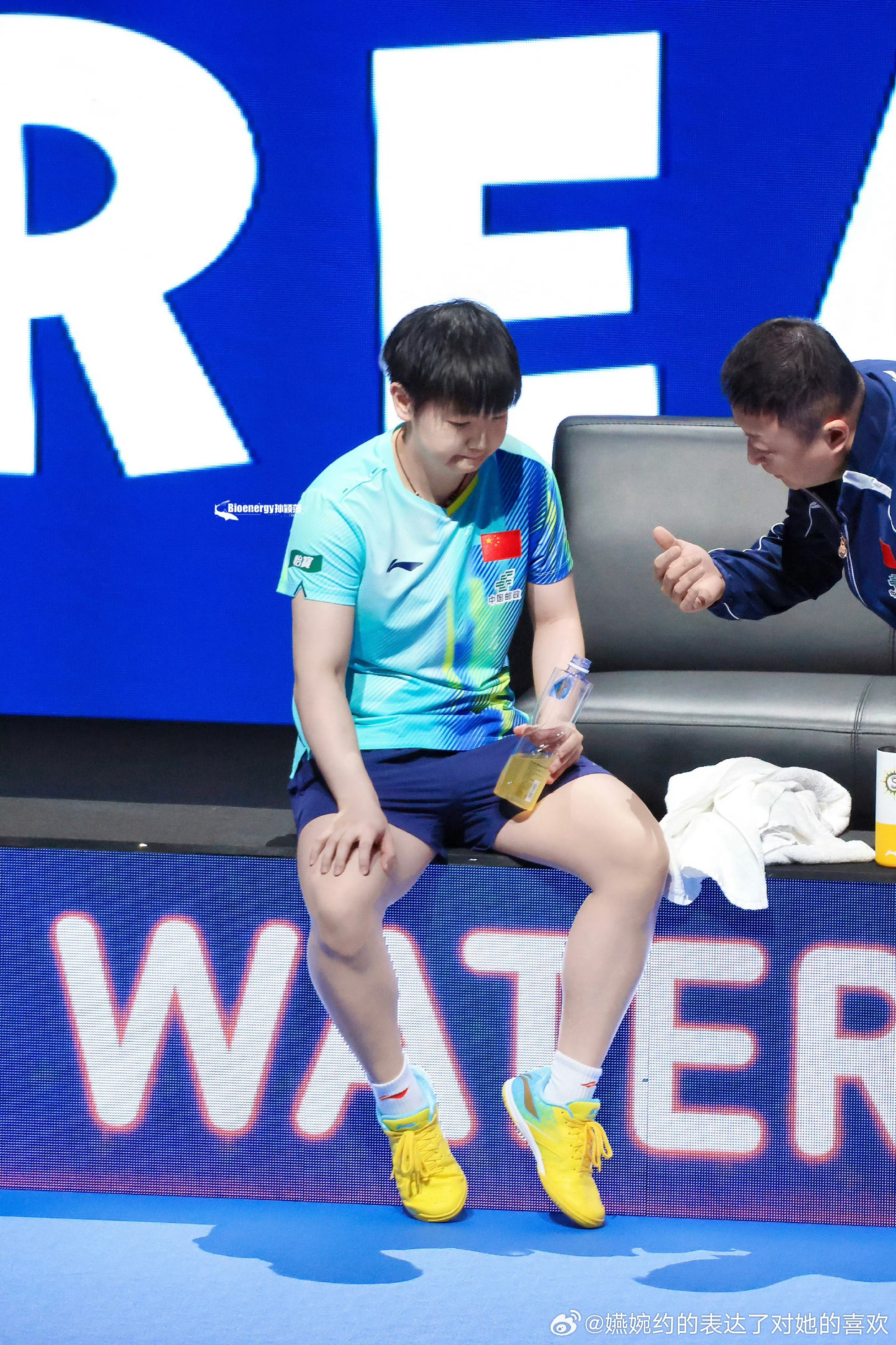 孙颖莎绝世大萌物！！！孙颖莎