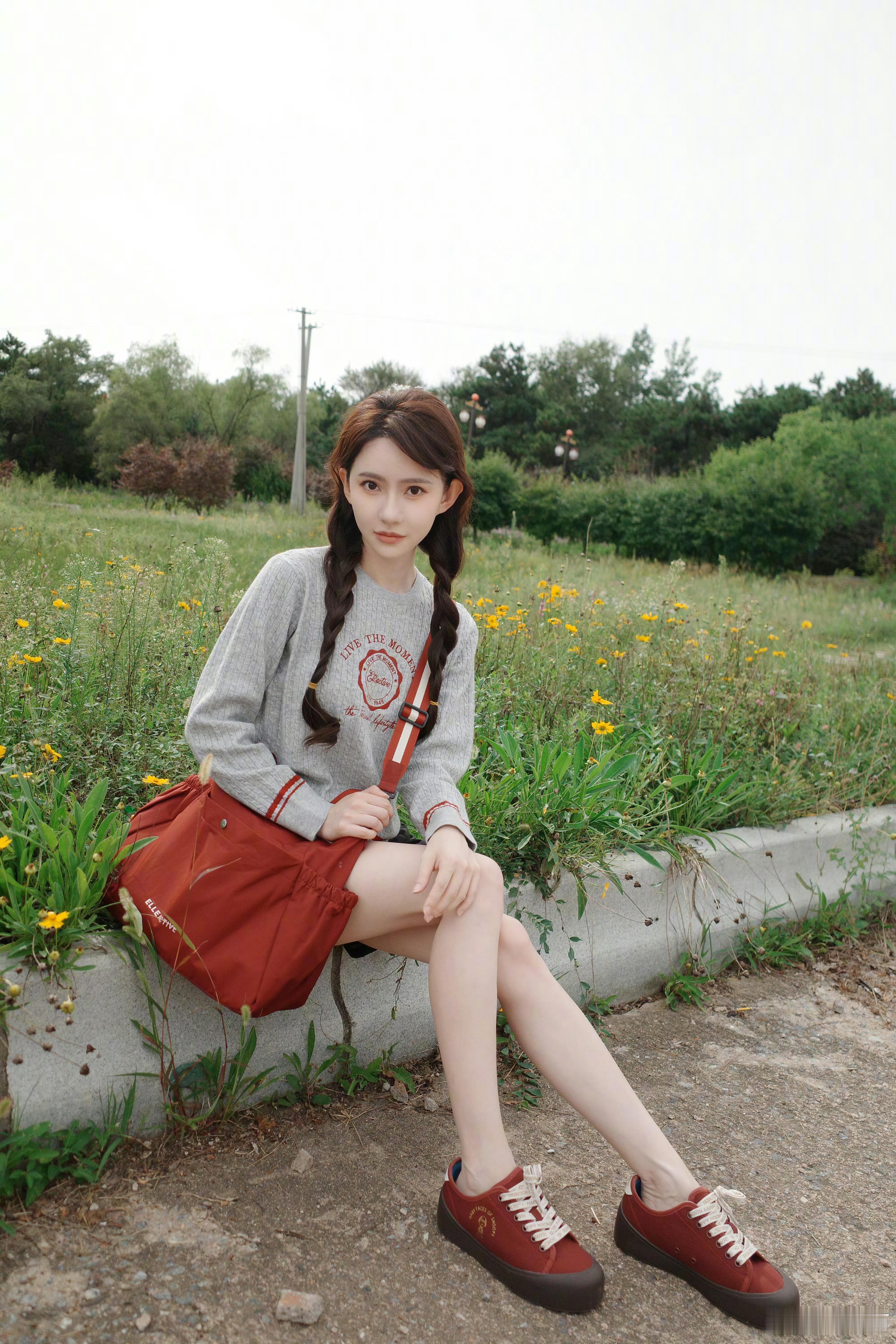 刘萌萌二龙湖的OOTD​​​