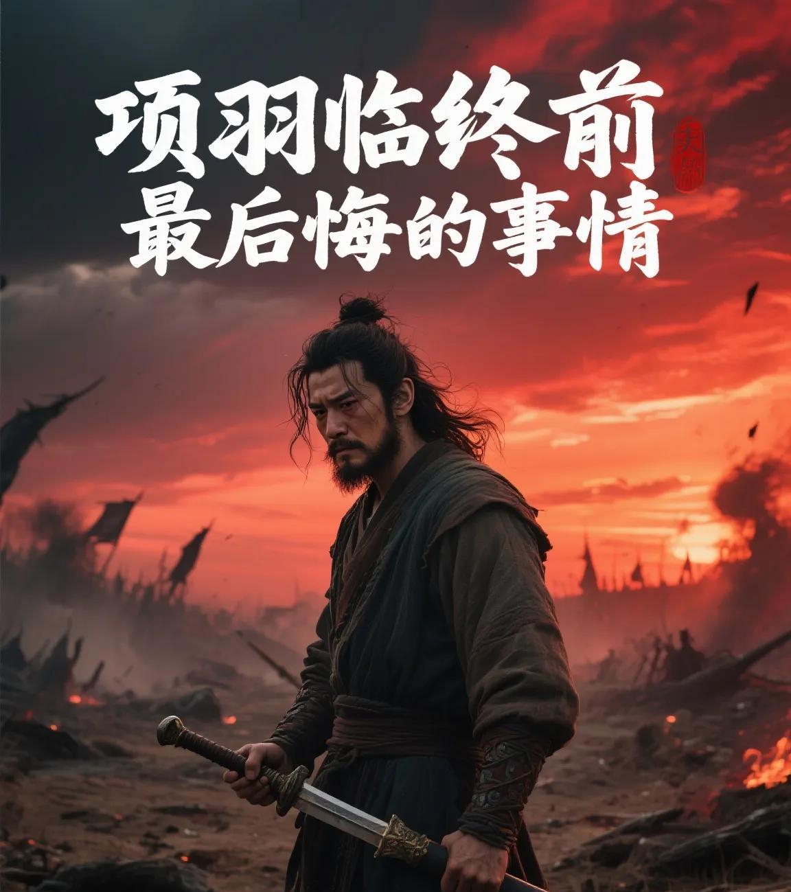 项羽临终前最后悔的事情，应该是什么呢？项羽死前最后一句话真是又悲又悔。他仰天长