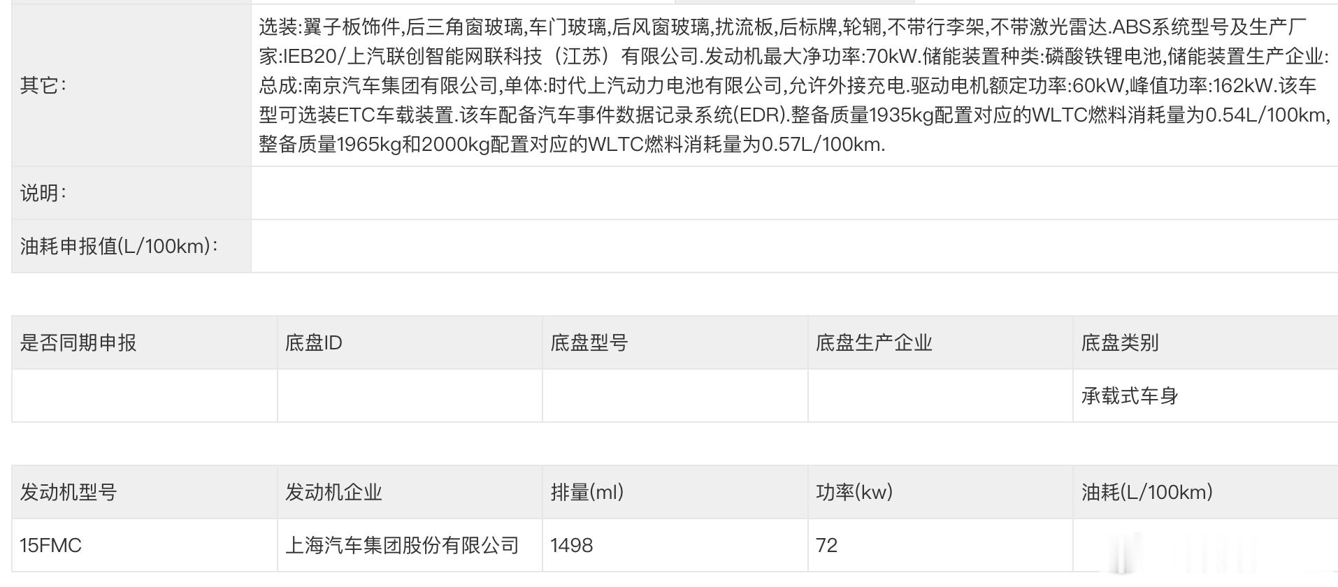 荣威家越07工信部正式亮相，能看的出来这次荣威也专门请了专业摄影，不至于出现幺蛾