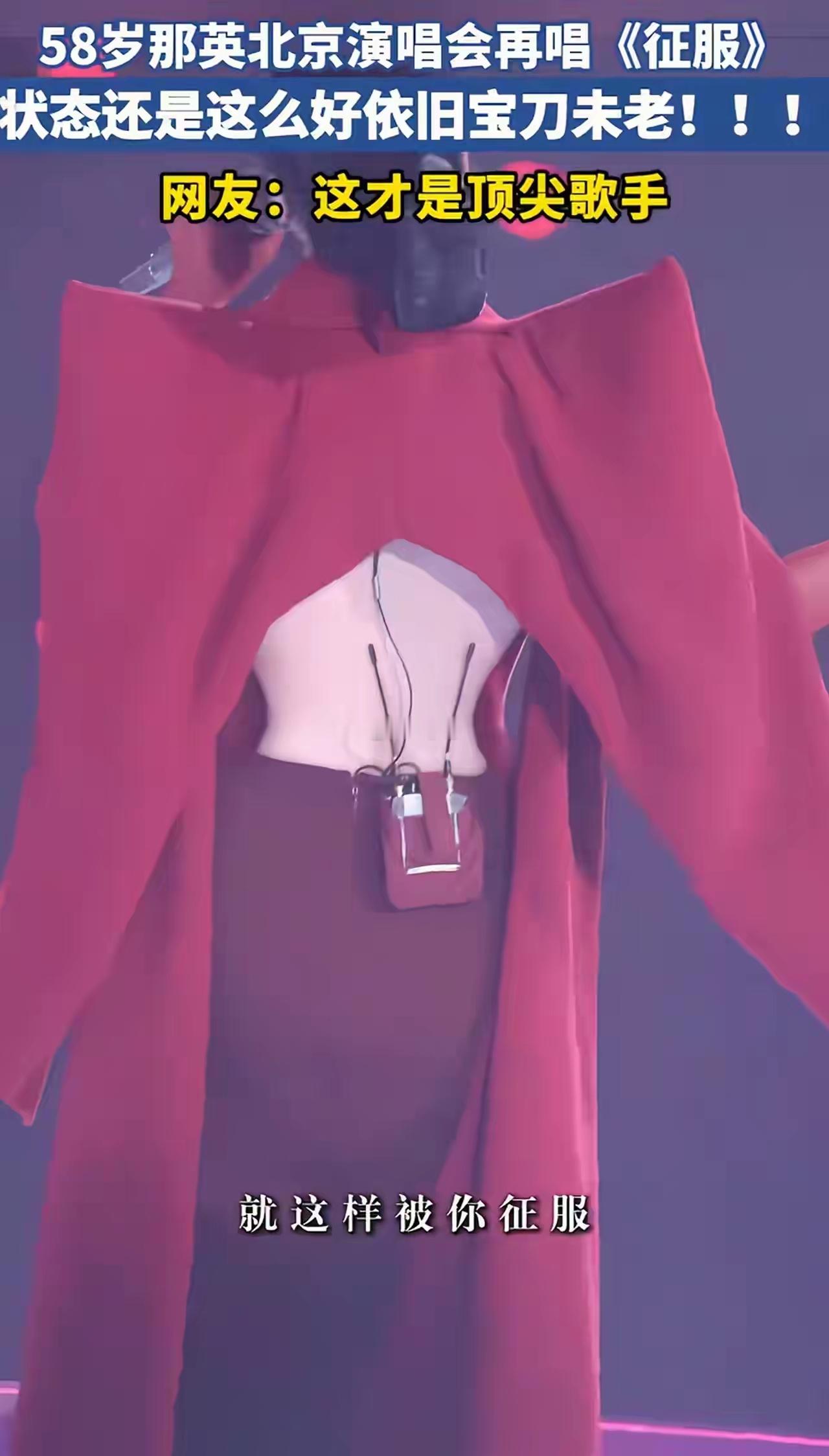 那英演唱会上穿的这衣服，是哪个天才的设计师设计的？