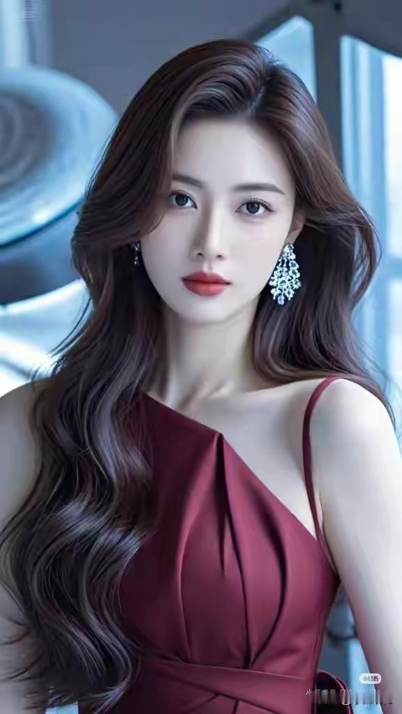 优雅红裙，惊艳时光✨