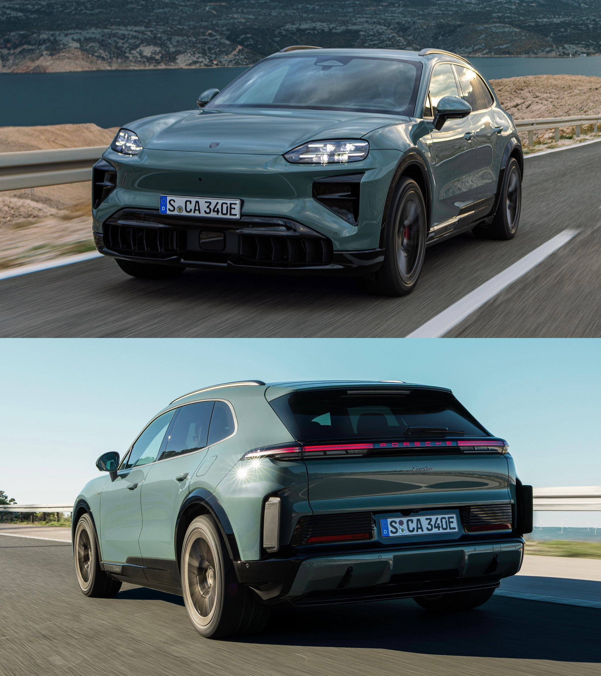 全新保时捷纯电卡宴核心动力方面：➡️113度高压电池，续航最高642公里➡️充电