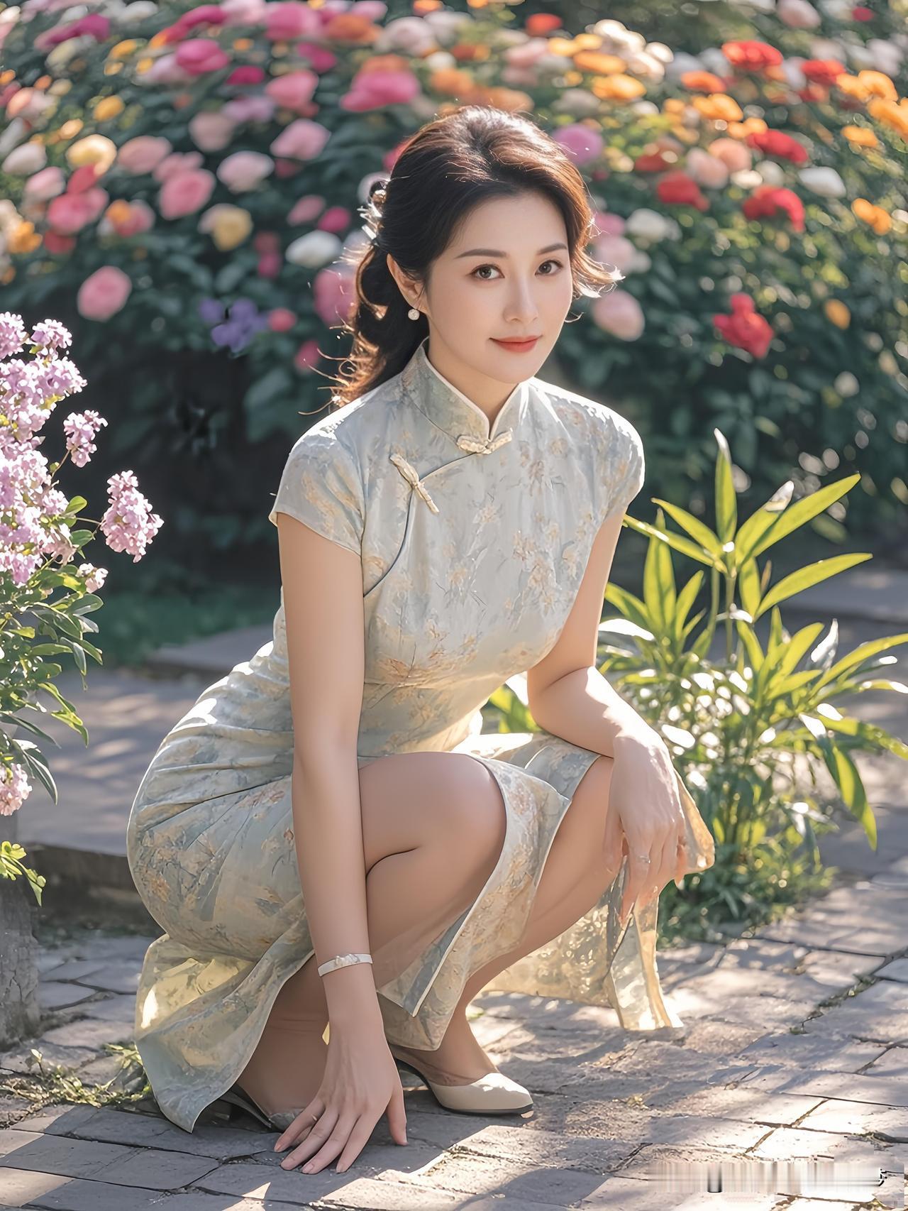 五十岁的女人，走过半生风雨，才真切懂了：见过花开的人，便会懂得风的温柔。年