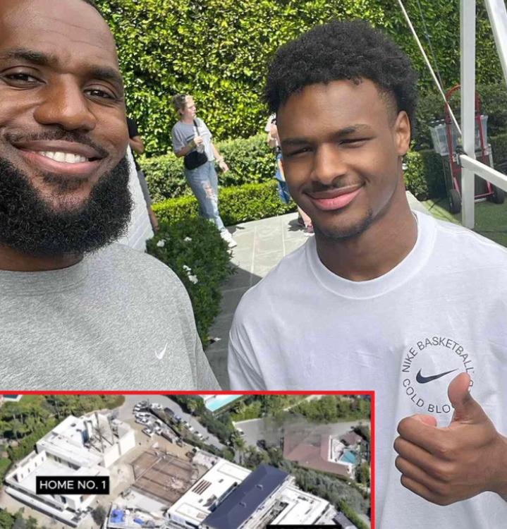 老詹开始给布朗尼盖新房了！据美媒报道，詹姆斯已经拆除了洛杉矶价值3700万美元