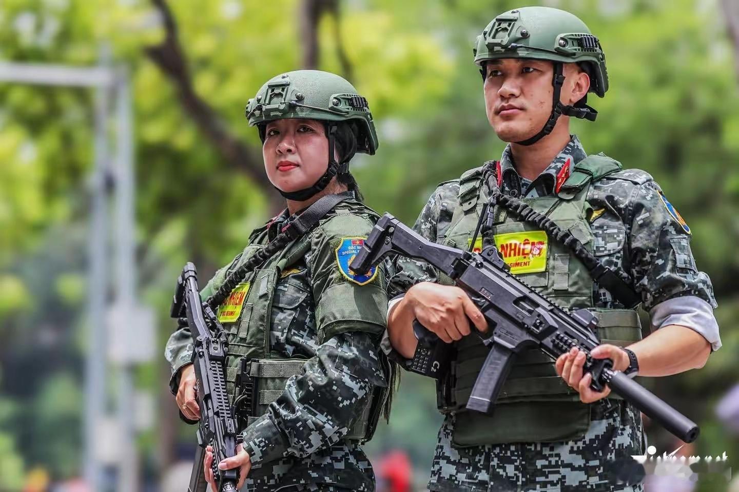 隶属越南公安部的警卫部队。​​​