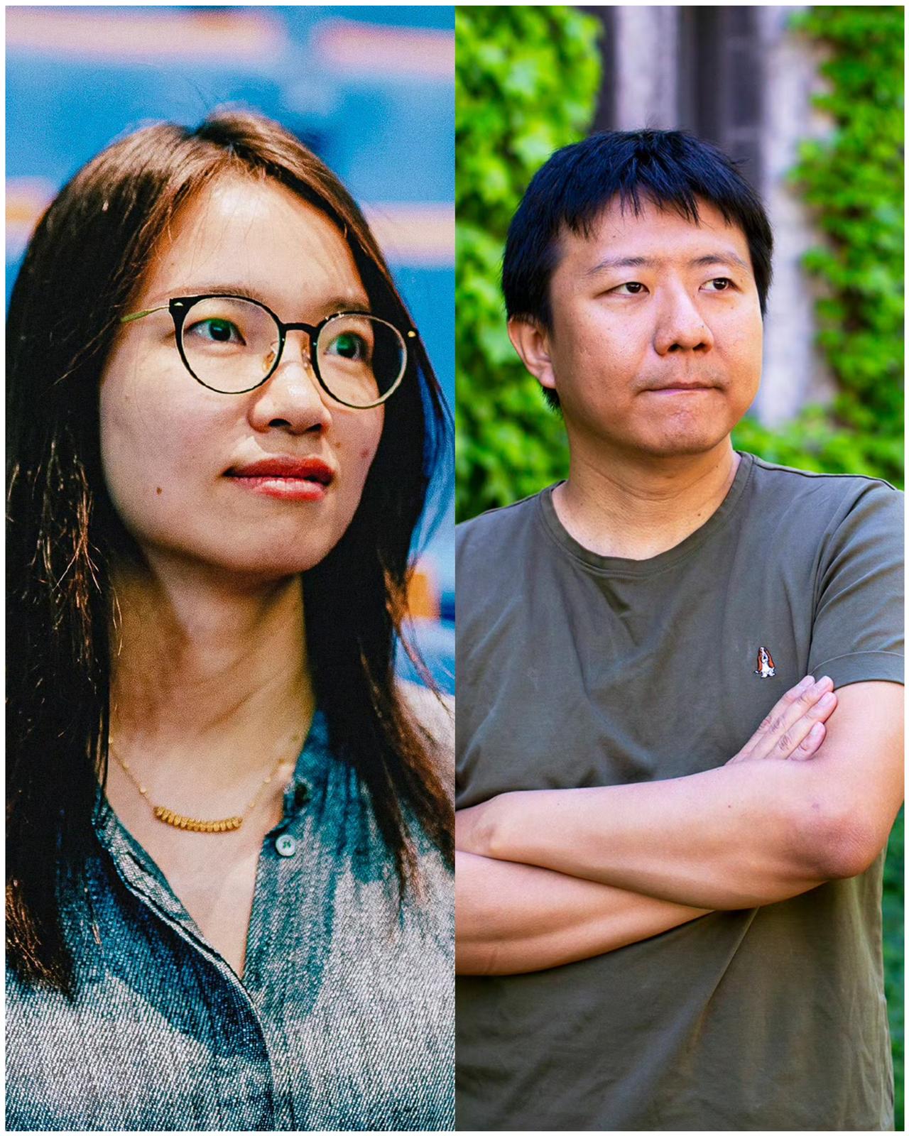 这一次，两广老表上大分王虹，广西桂林人。邓煜，广东深圳人。一个91年，