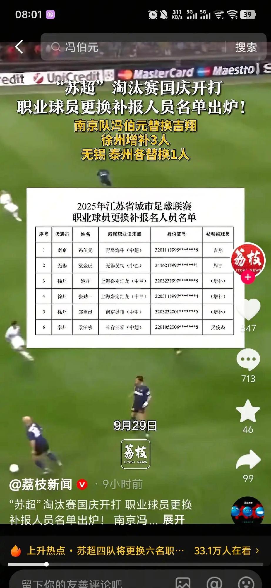 苏超补强名单！目前怎么就几个队伍有补强？徐州这次补的有点厉害，补的应该是进