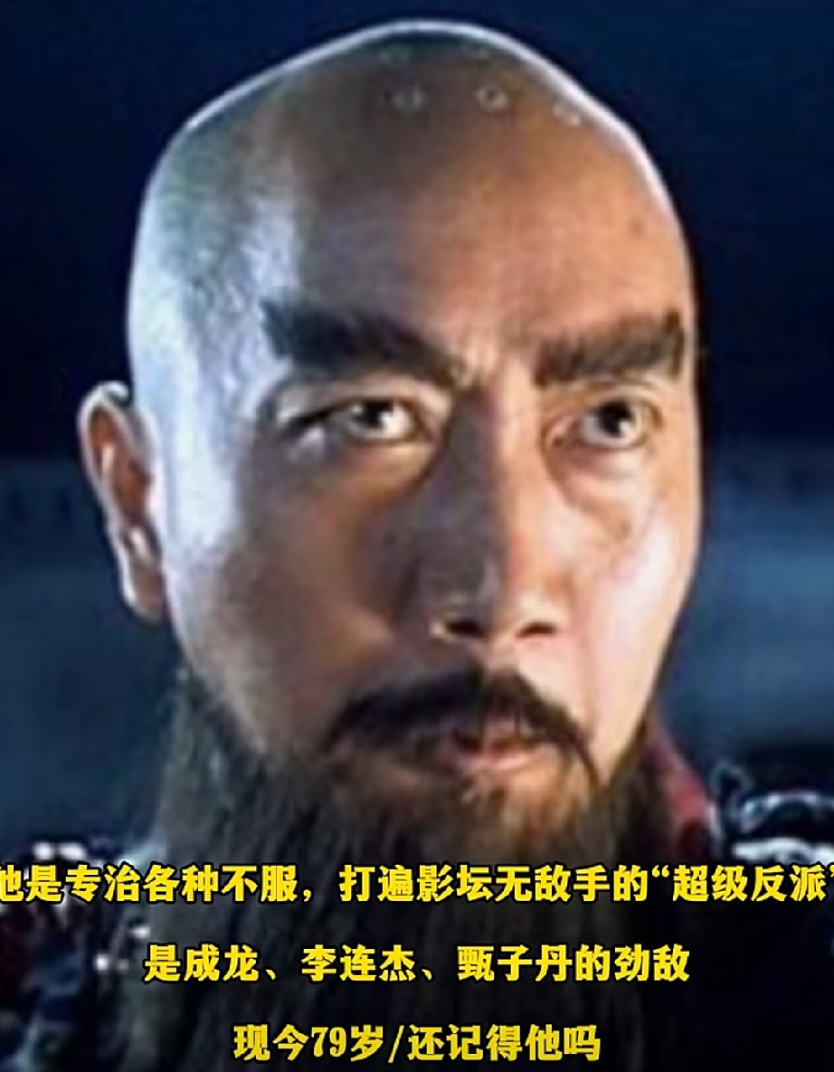 他是专治各种不服，打遍影坛无敌手的“超级反派”，是成龙、李连杰、甄子丹的劲敌，2001年拍完《二五传
