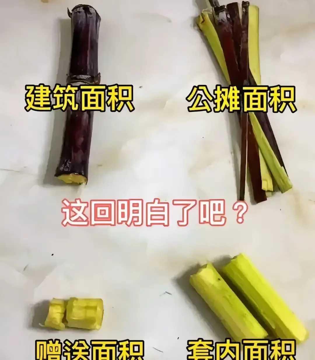 这回明白了公摊面积了吧