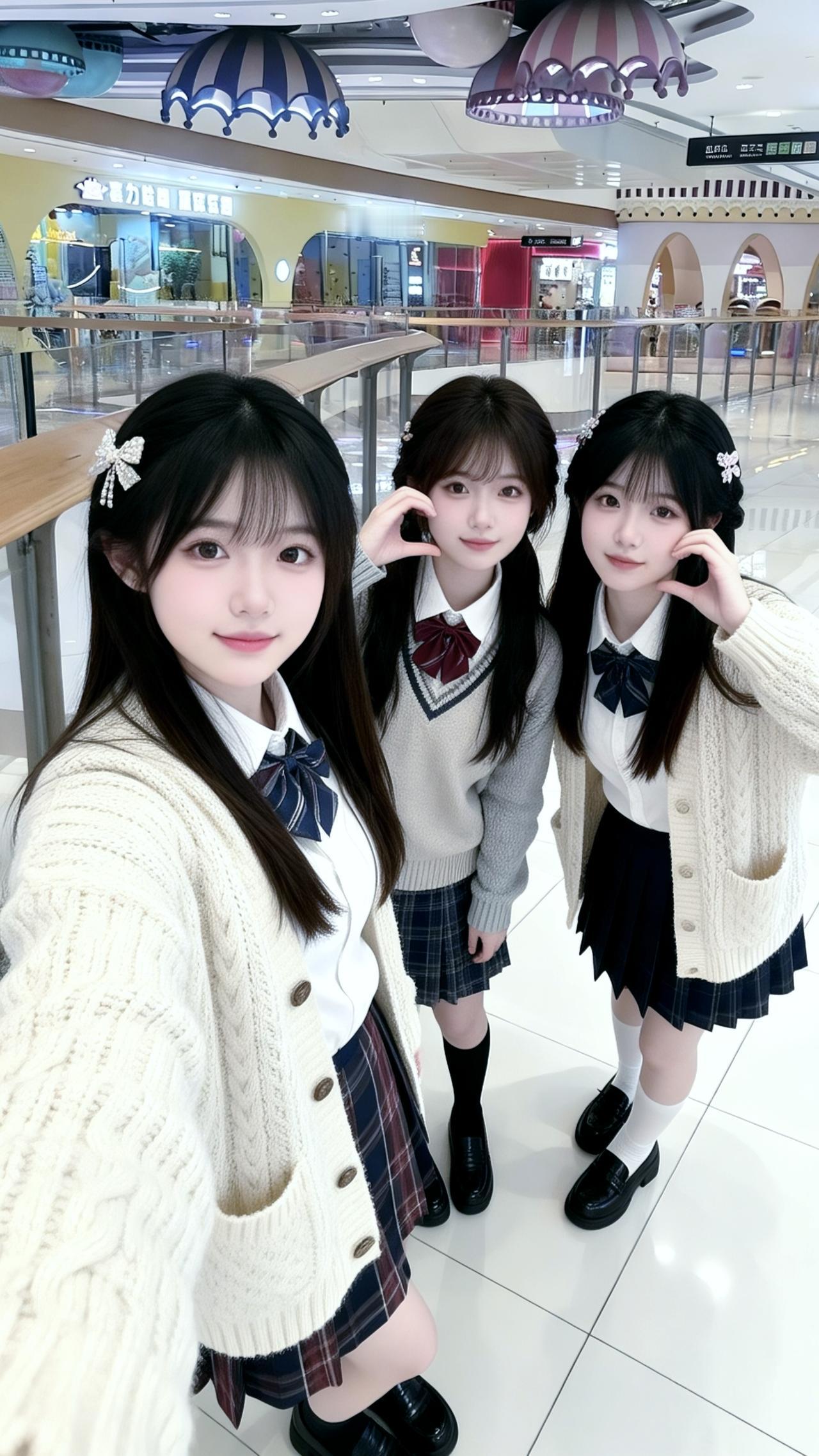 jk穿搭可爱萝莉甜系女孩甜妹