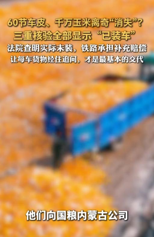 陕西渭南，55岁女子代表企业向国粮内蒙古公司购买了3744吨玉米，总价值