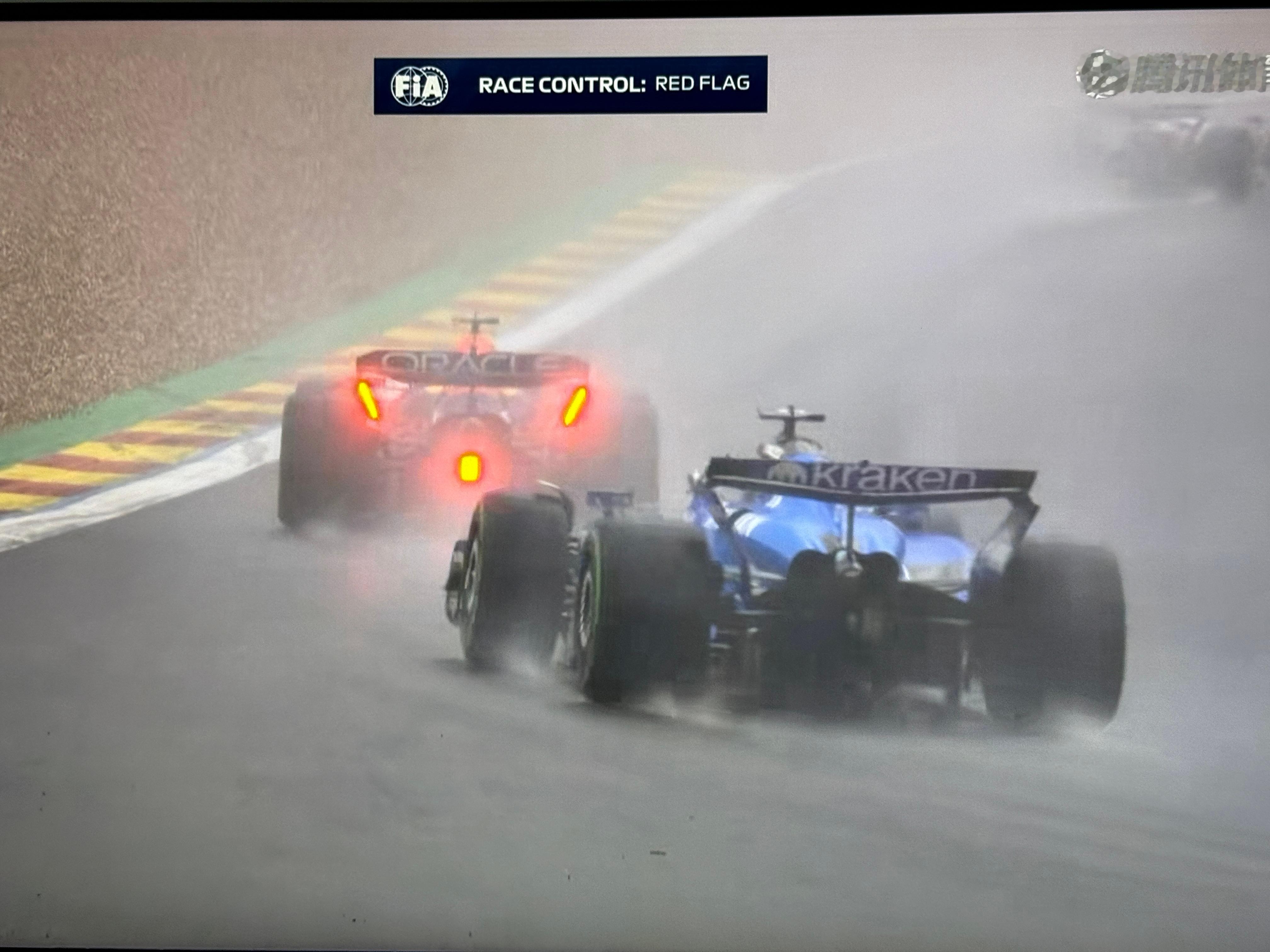F1比利时大奖赛起步程序终止f1比利时大奖赛​​​