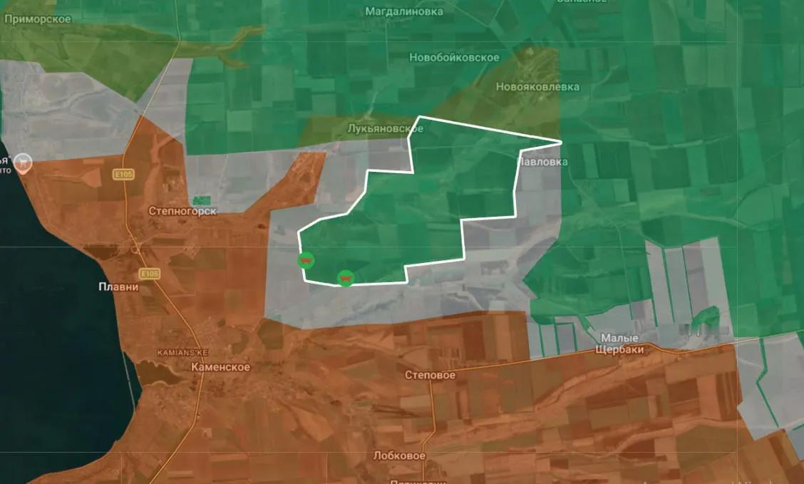 在第涅博罗战线，乌克兰军队逼近卡米扬斯克。这是希尔斯基的阳谋？左右拉扯？