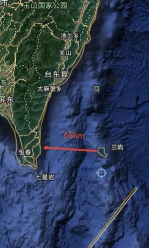 在我国台湾岛东边的太平洋上，藏着一座不算出名但体量不小的岛屿——兰屿。它的面积大