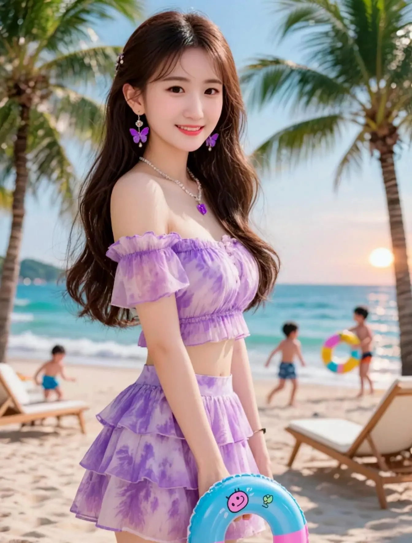 AI夏日少女写真 随变ai随便玩