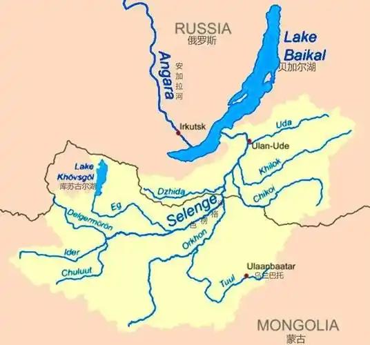 色楞格河1:色楞格河全长1480公里，流域面积约95万平方公里。2:色楞