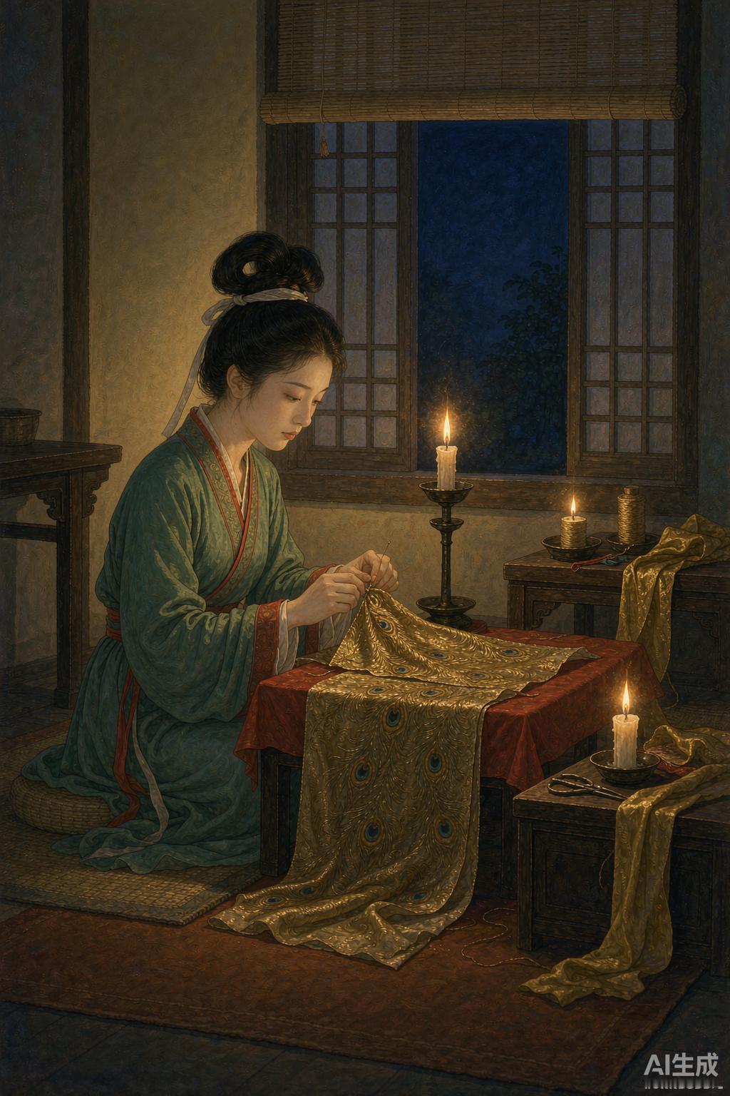 大观园里最干净的姑娘，被当成了最脏的扫了出去。晴雯被赶出去那天下着雨。她正发着