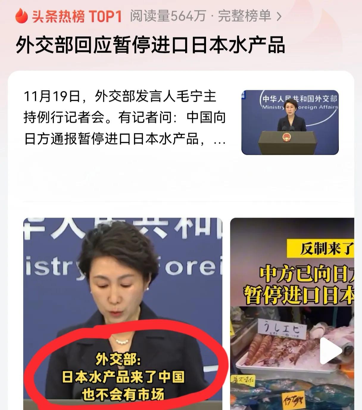 暂停进口水产品只是第一步，这才哪儿到哪儿啊！旅游通道关闭，暂停出口稀土产品等等，