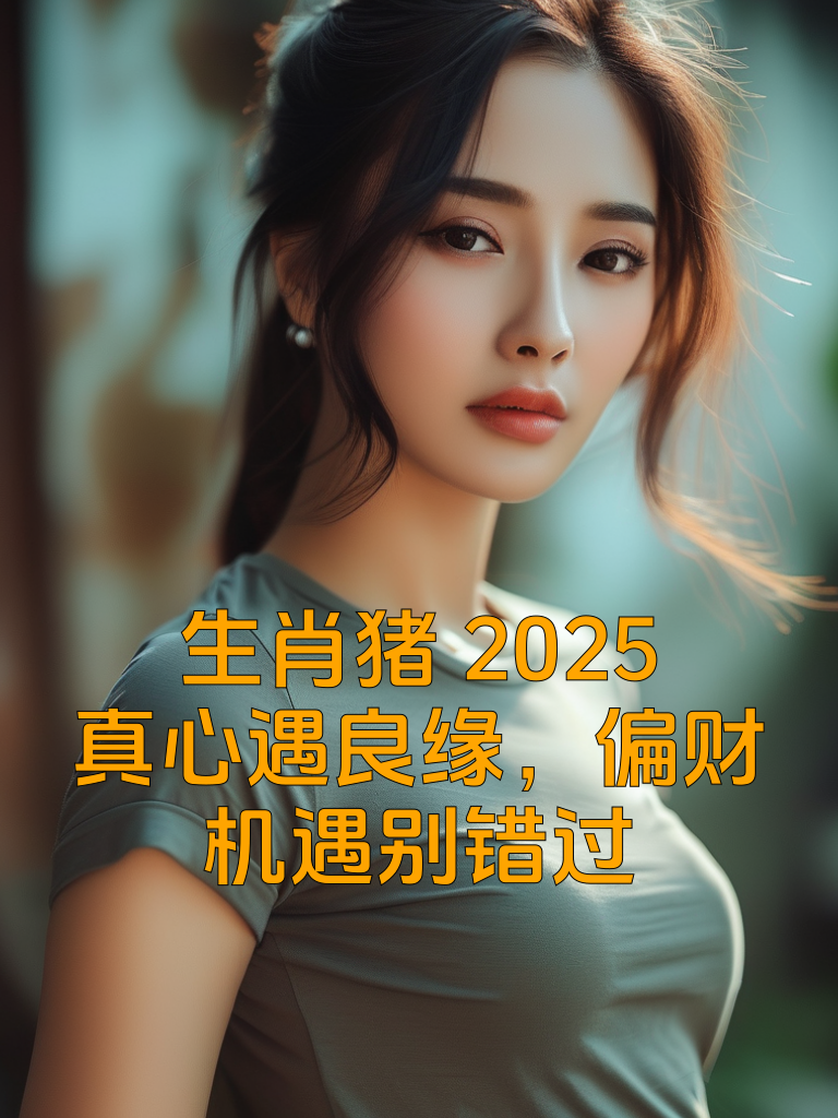 生肖猪2025：真心遇良缘，偏财机遇别错过