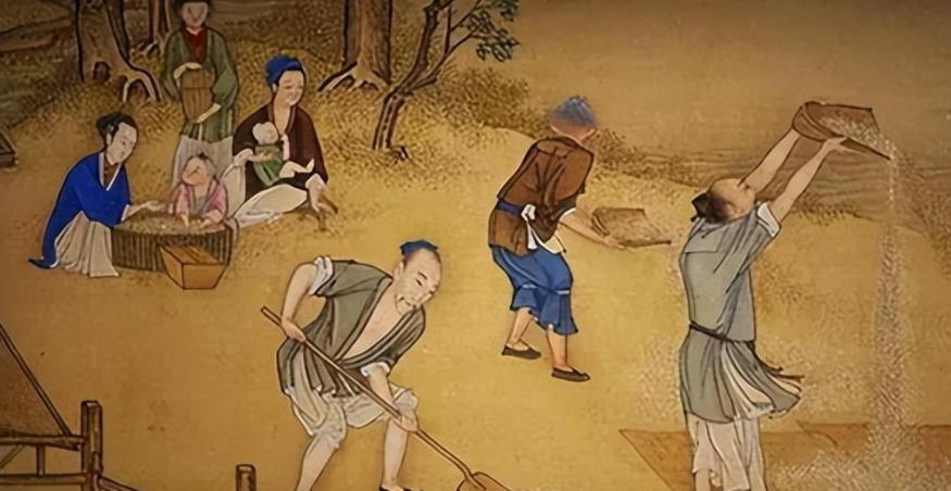 古代的稻谷是如何进行收割的？ 古代农人的身影便开始在田间忙碌起来，在那个没有