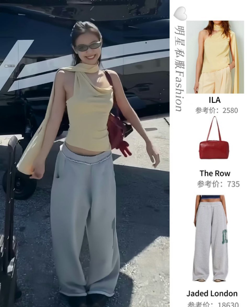 Jennie性感风穿搭！身材好斯哈的野性美​​​