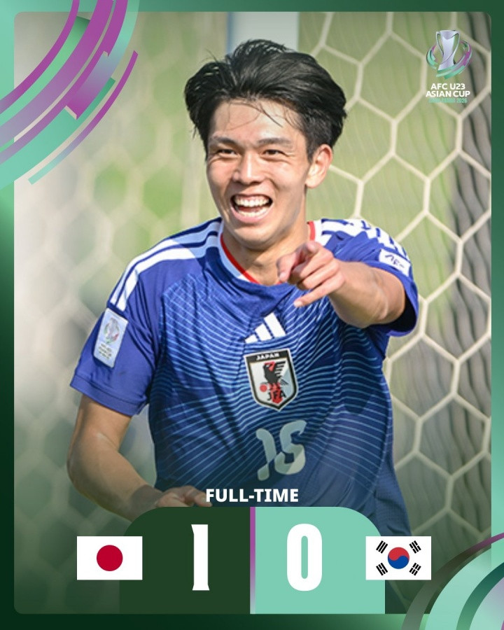 小打大! 本届U23亚洲杯日本平均年龄20岁最小, 轰12球闯入决赛