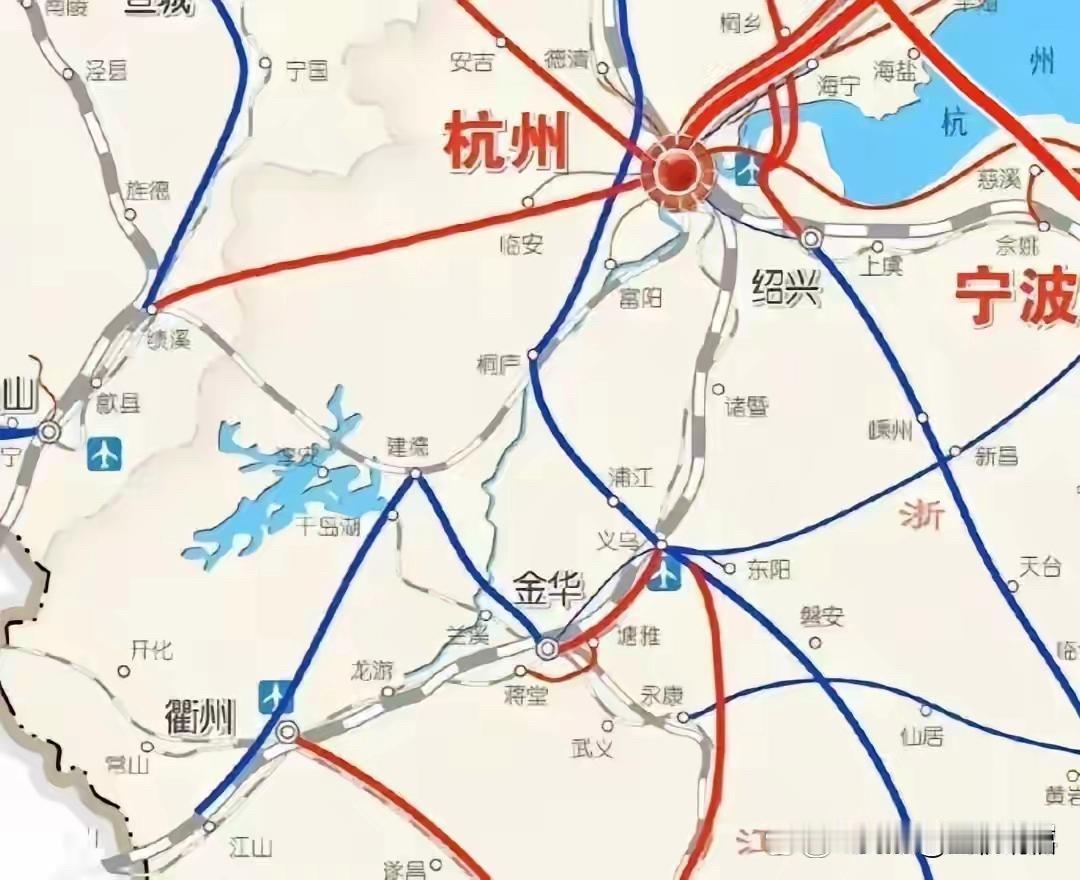 沪昆高铁之浙江迷惑一般而言高铁线路总是新建车站。但为什么沪昆高铁浙江境内多选择