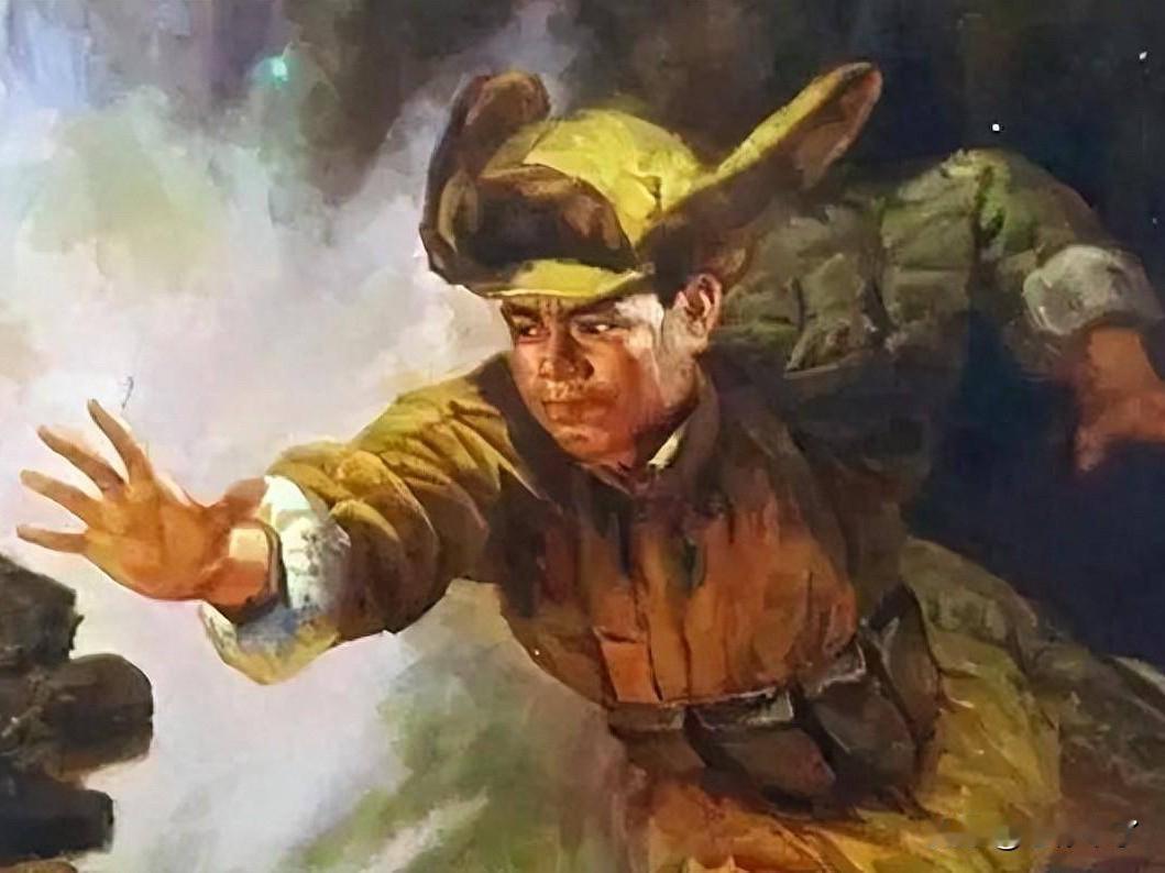 黄继光：上甘岭597.9高地，21岁挺胸堵机枪眼，为突击部队撕开血路。邱少云