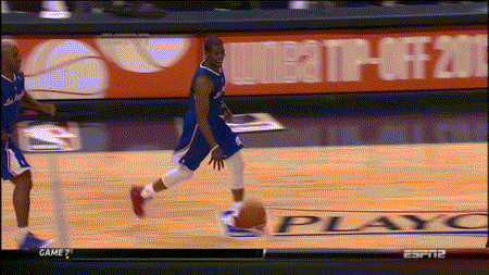 13年前，保罗一个风骚的胯下假动作。脚踝终结者训练营