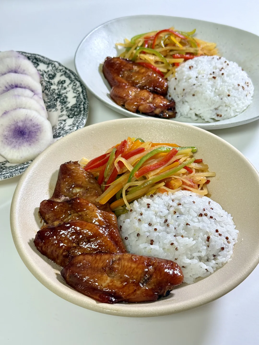 二人食｜增肥的女儿和减肥的妈｜二年级小学生
