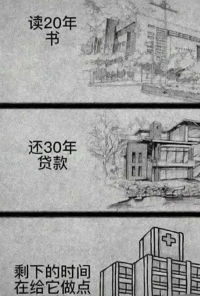 一张图，道尽了人的一生，很心酸很现实。