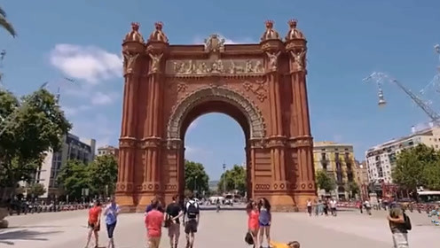 西班牙巴塞罗那城市旅游宣传片(4660)1080P_