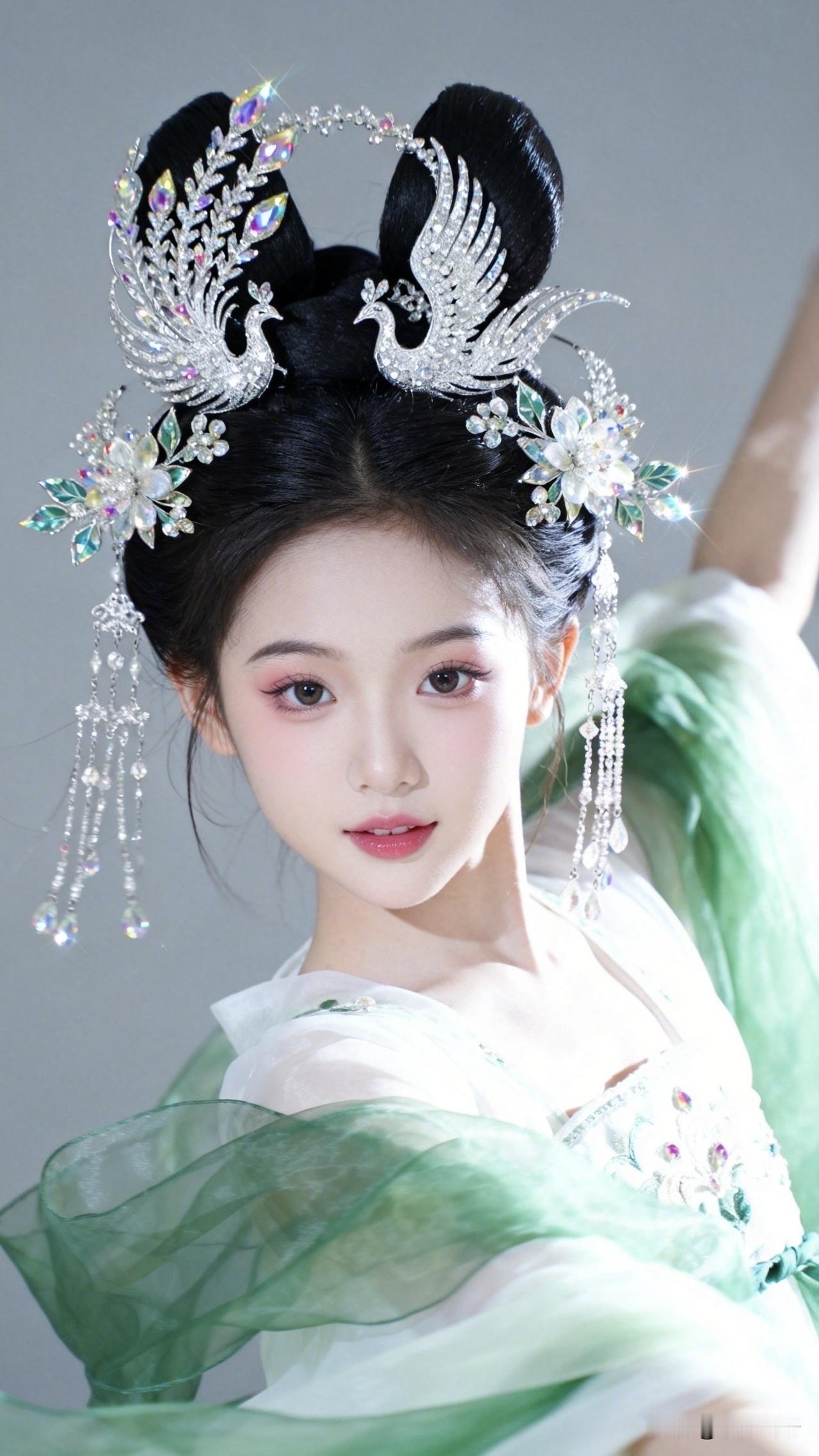 美图壁纸共享：瞧瞧，小女子放在古代，高低是个贵族小姐吧？最不济也是公主👸～[可