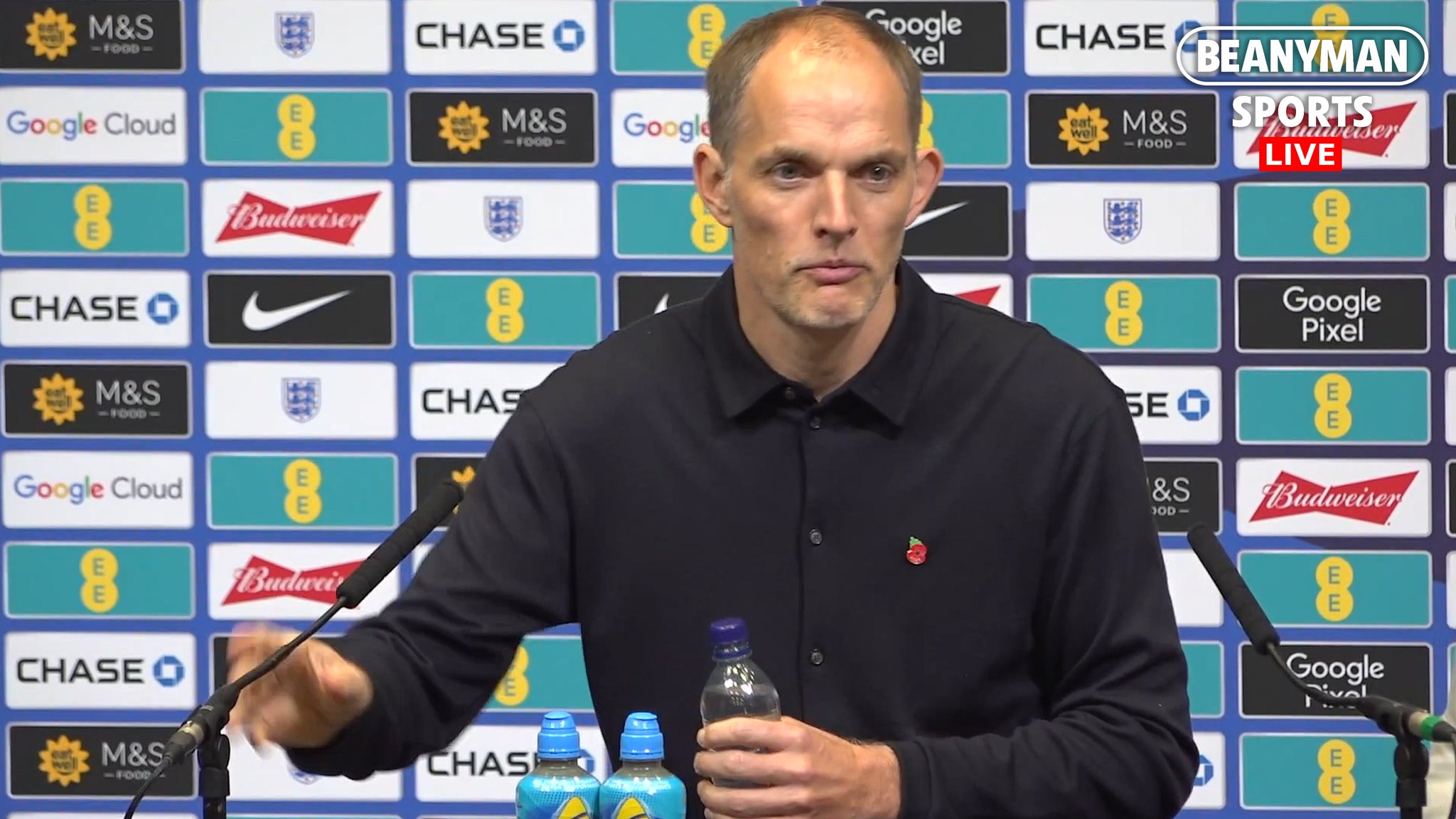 图赫尔: 贝林厄姆将以前腰位置回归;福登也将胜任中路核心