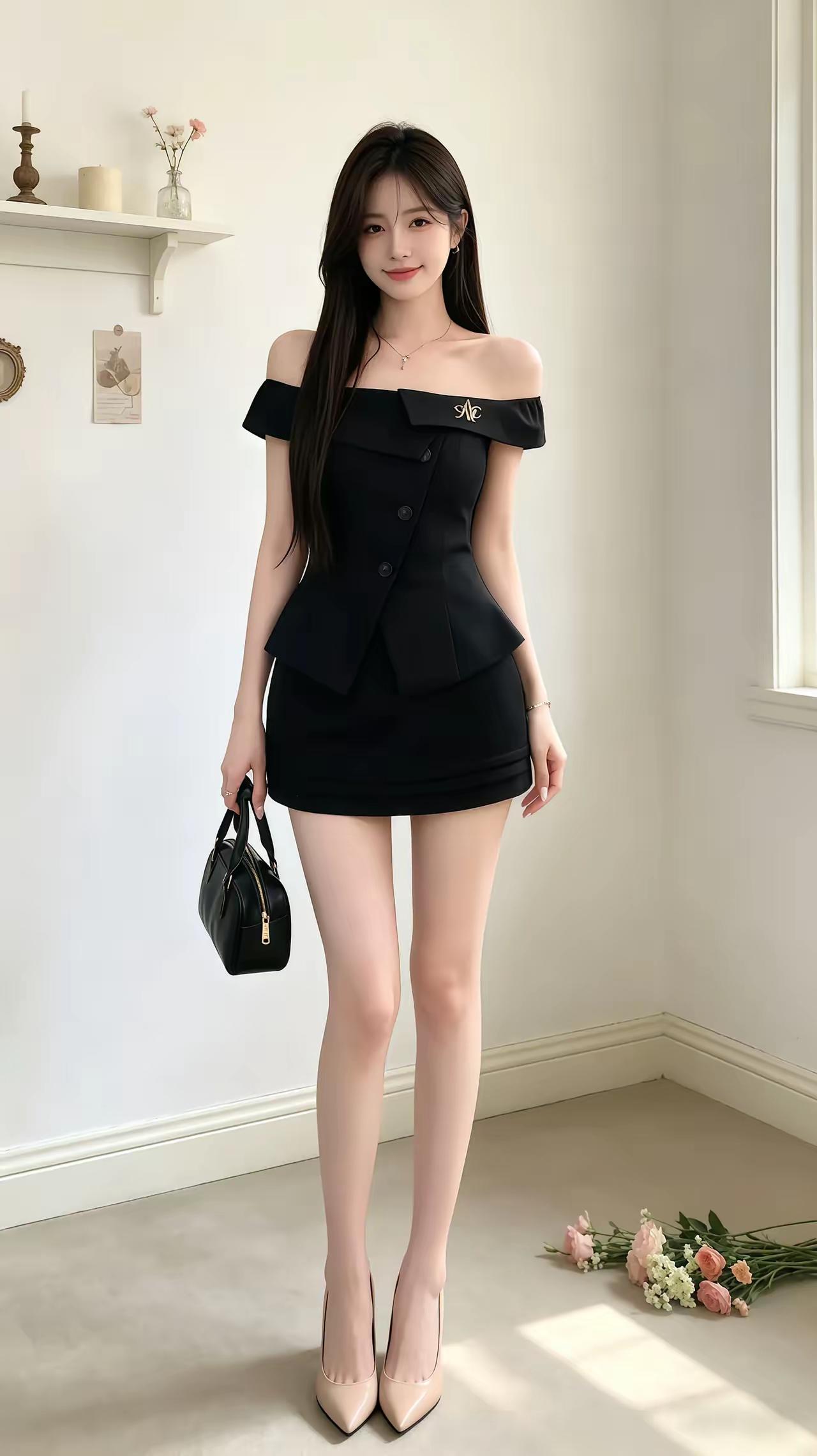 女生气质穿搭速成指南一、核心穿搭精髓1. 配色简约：全身不超3种颜色