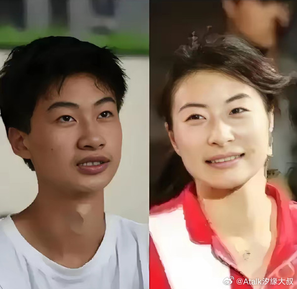 一个"形贵"，一个"神贵"：郭晶晶与庞众望的面相对比：郭晶晶，保定人；庞众望，沧