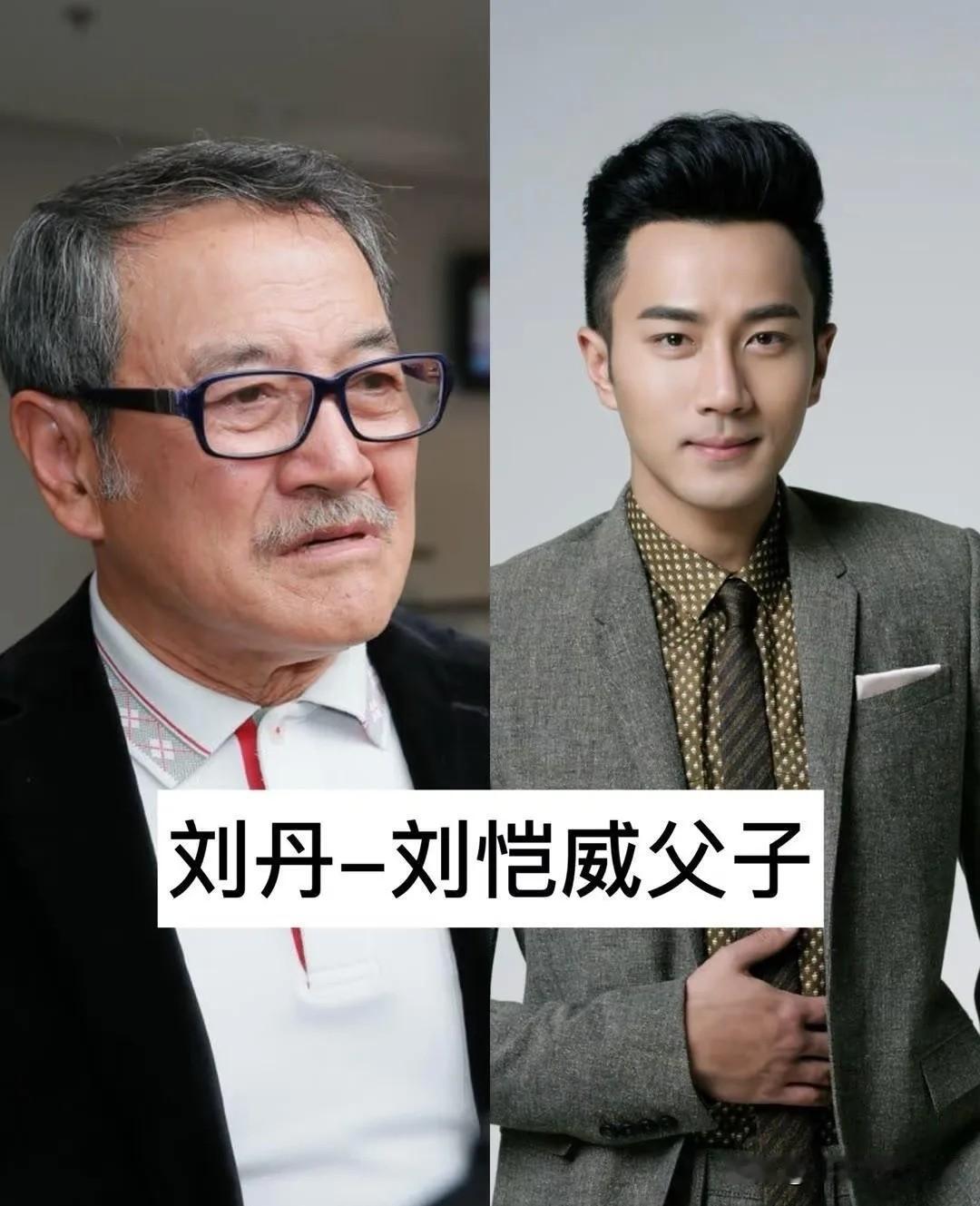 演艺圈明星父子合集🌿1. 刘丹&刘恺威​2. 谢贤&谢霆锋​