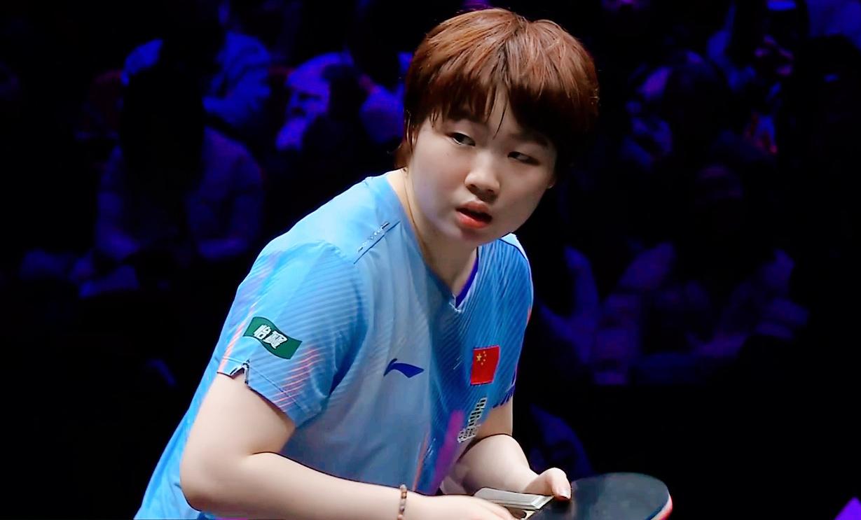 蒯曼3-4不敌张本美和，获得亚军！莎莎止步八强的那天，我就和老同学说，莎莎输