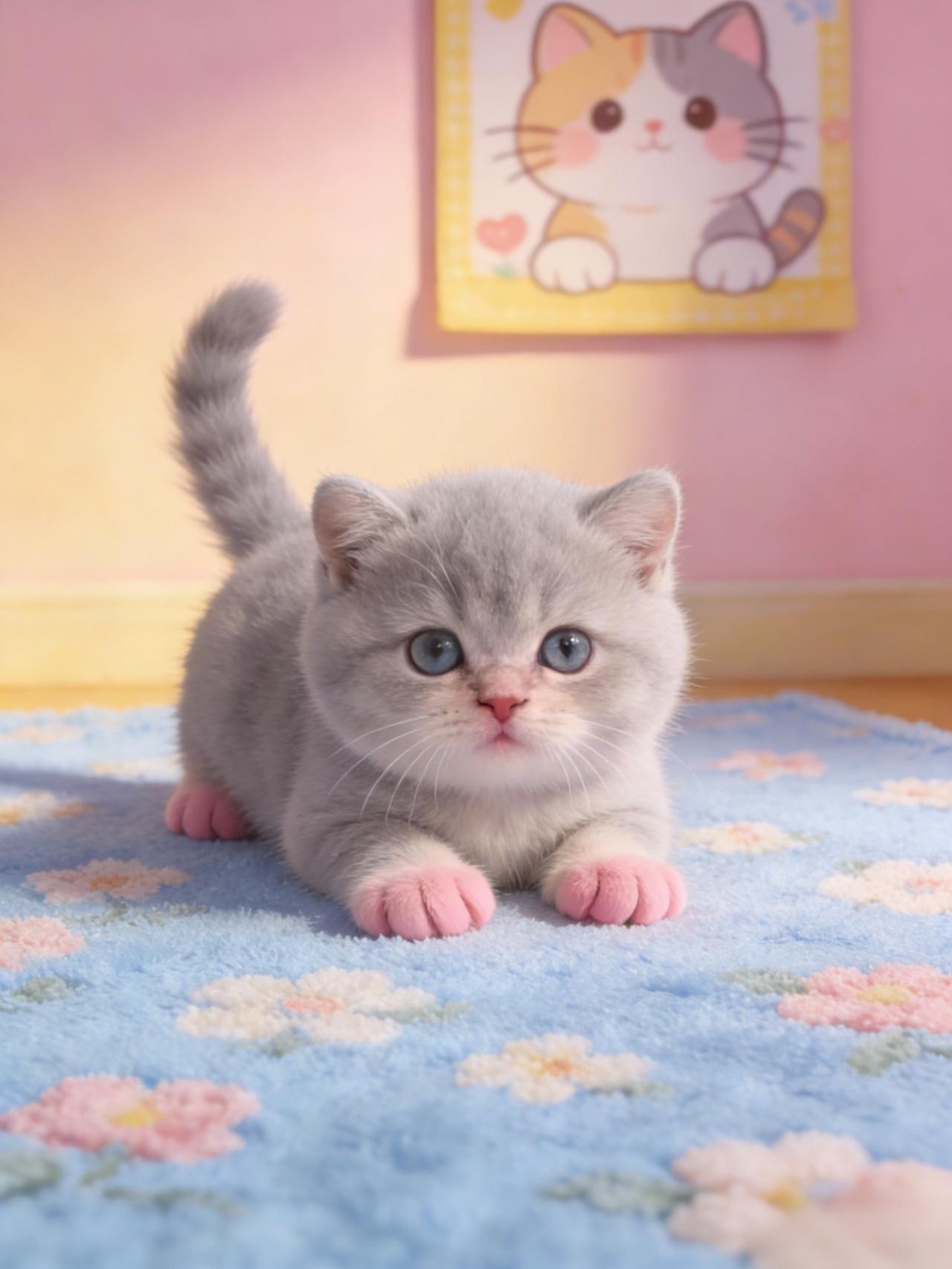 被小猫咪治愈的每一天生活再忙再累，只要低头看见毛茸茸的小猫咪蹭过来，瞬间就