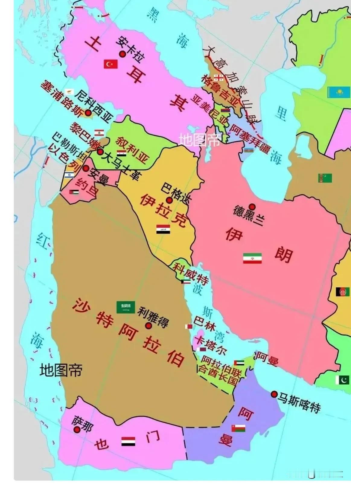以色列，不戴放大镜很难找到这个国家，已经嚯嚯多个国家！除了第一次是被动应战，其