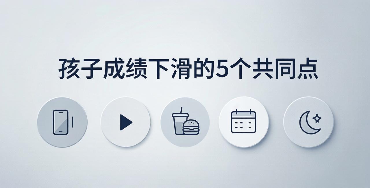 同一个班级，为什么有的孩子越学越轻松，有的越学越吃力？差别就在这5个习惯上。