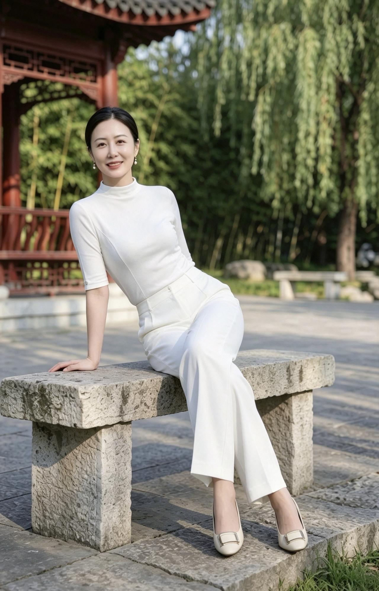 优雅知性美少妇