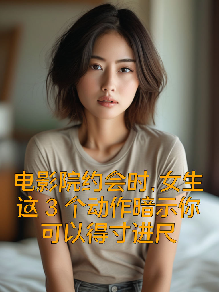 电影院约会时，女生这3个动作暗示你可以'得寸进尺'