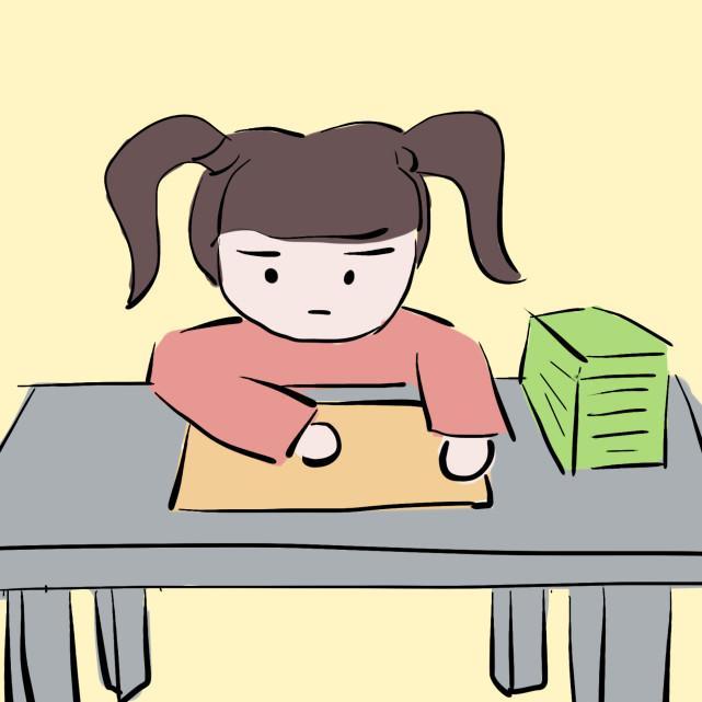 陪孩子写作业, 气的老爸直接咬了孩子一口, 连老爸自己也不敢相信