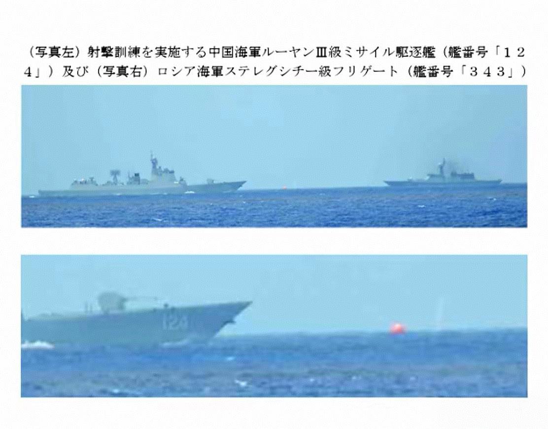 “砰、砰、砰……”冲之鸟礁海域响起了东方巨龙的阵阵咆哮。最近，冲之鸟礁那片海可