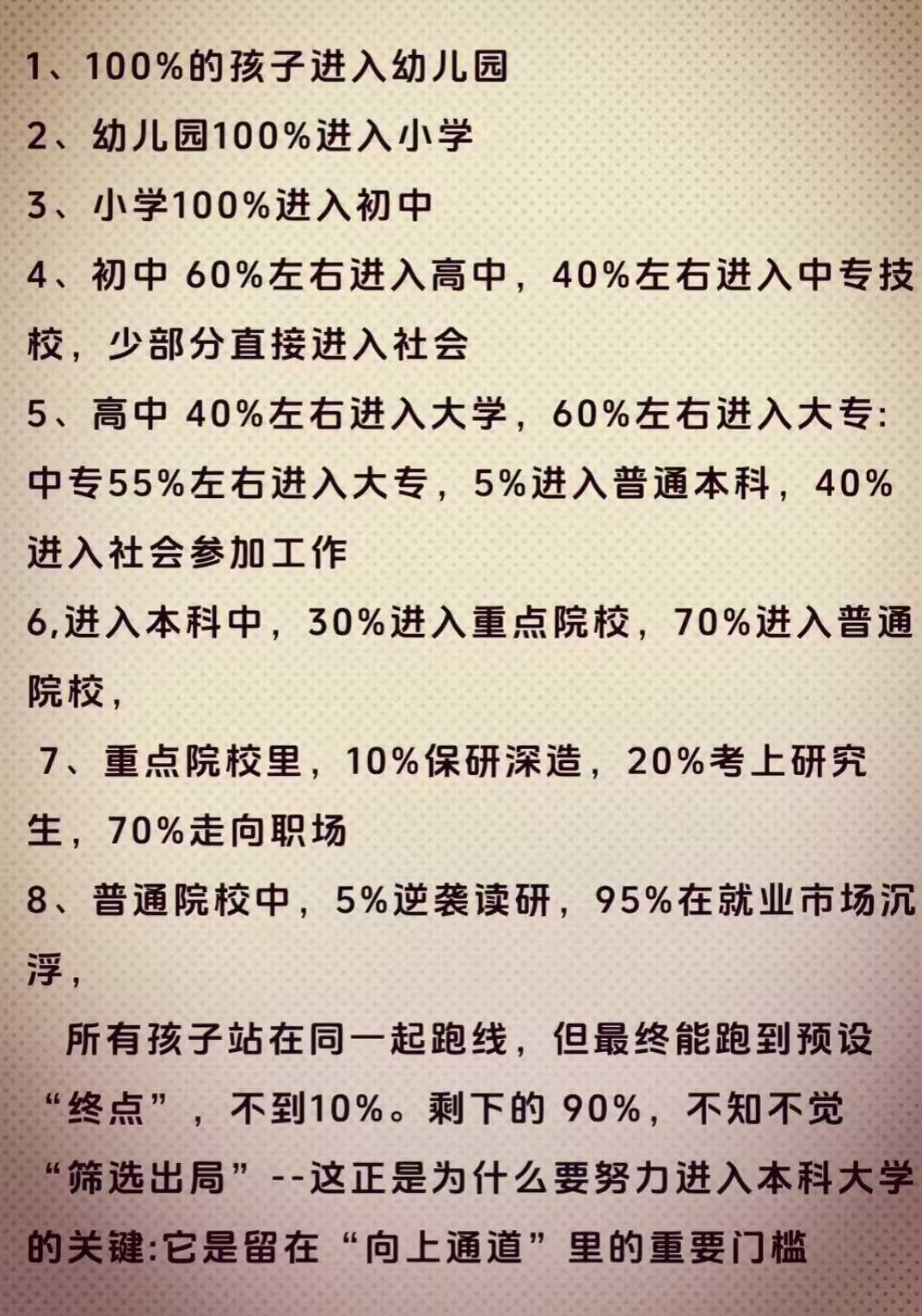 为什么要进入本科？