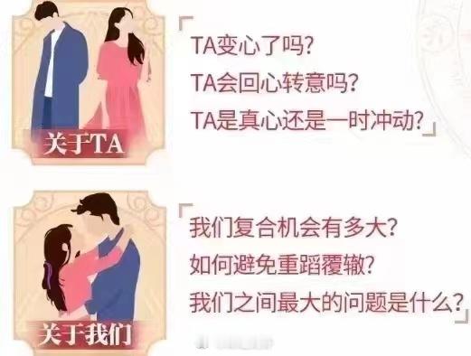 男女感情关系破裂，婚姻出现危机，很多人分手后都有想要复合的心态，但是你们复合的机